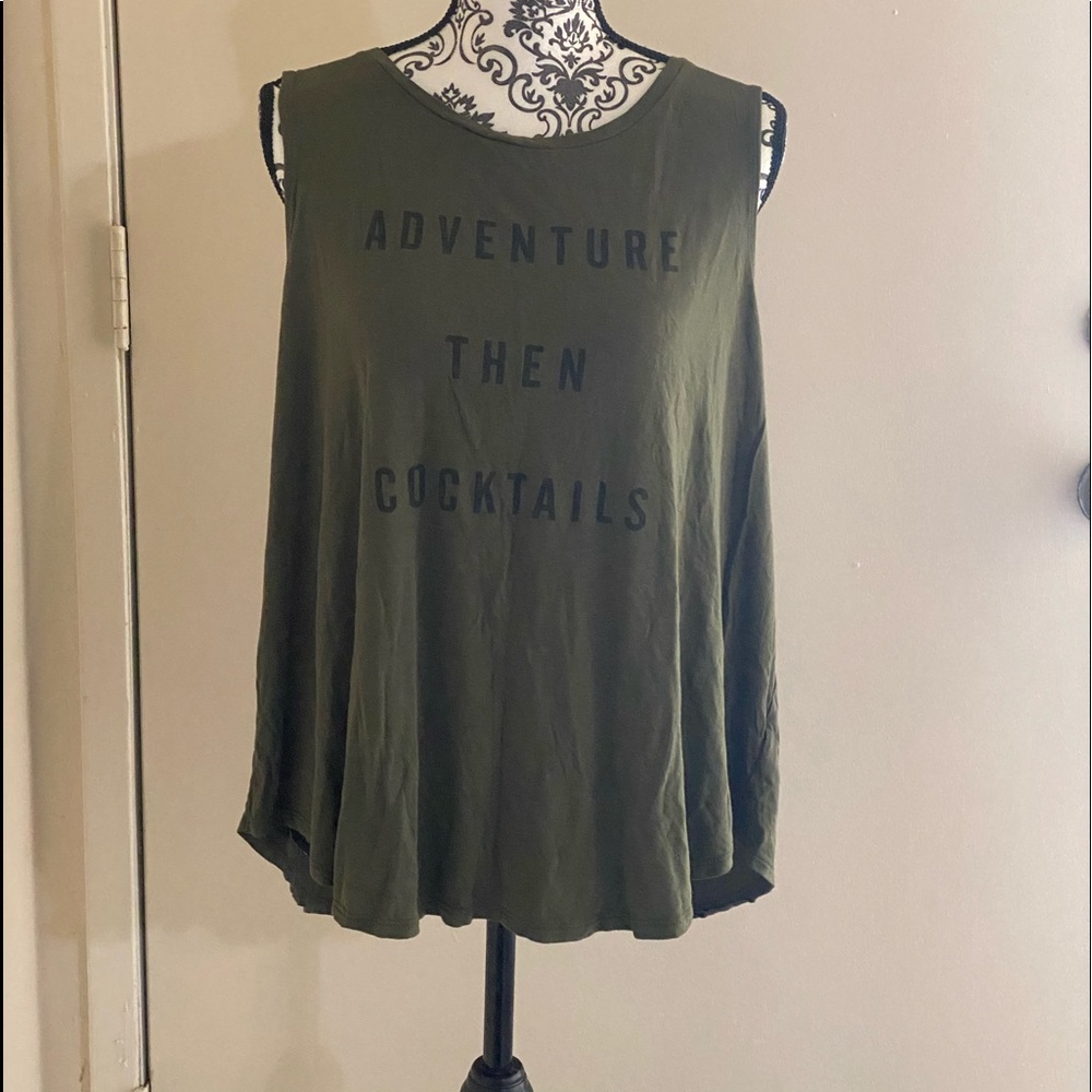 Adventure than Cocktails Tank top